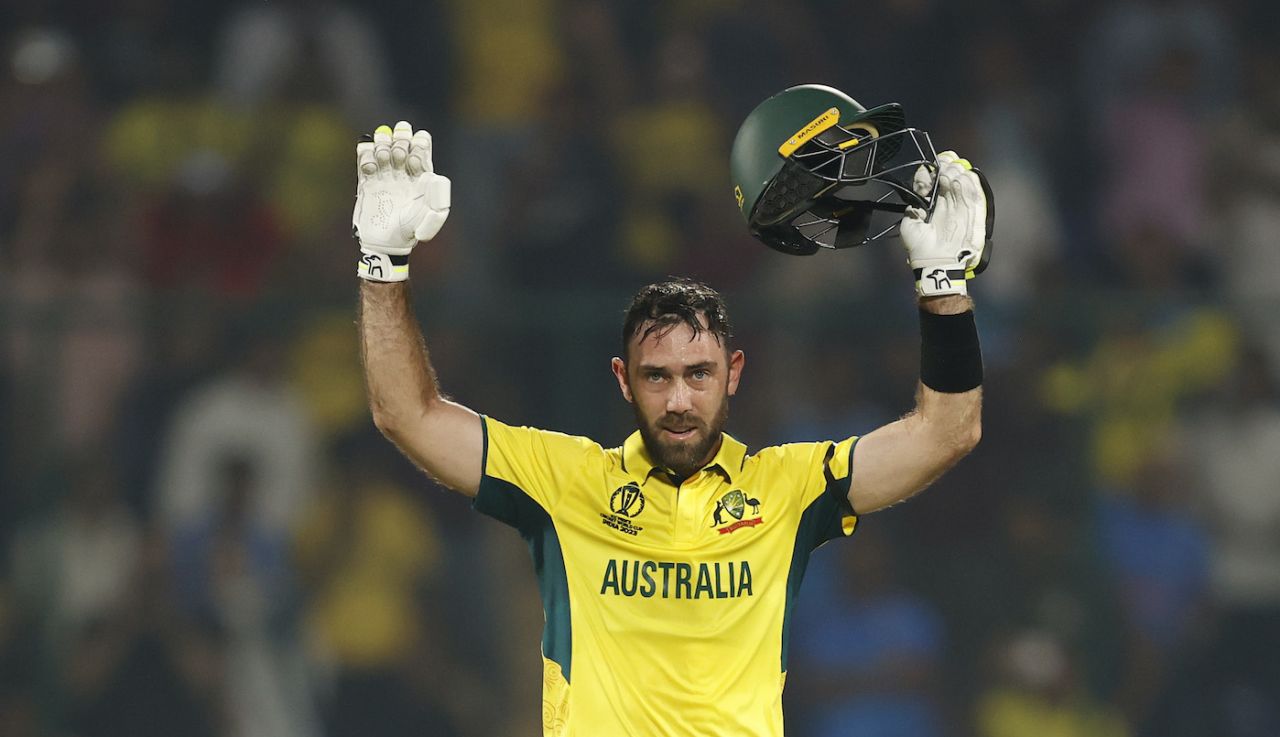 Glenn Maxwell smacked nine fours and eight sixes, Australia vs Netherlands, Men's ODI World Cup 2023, Delhi, October 25, 2023