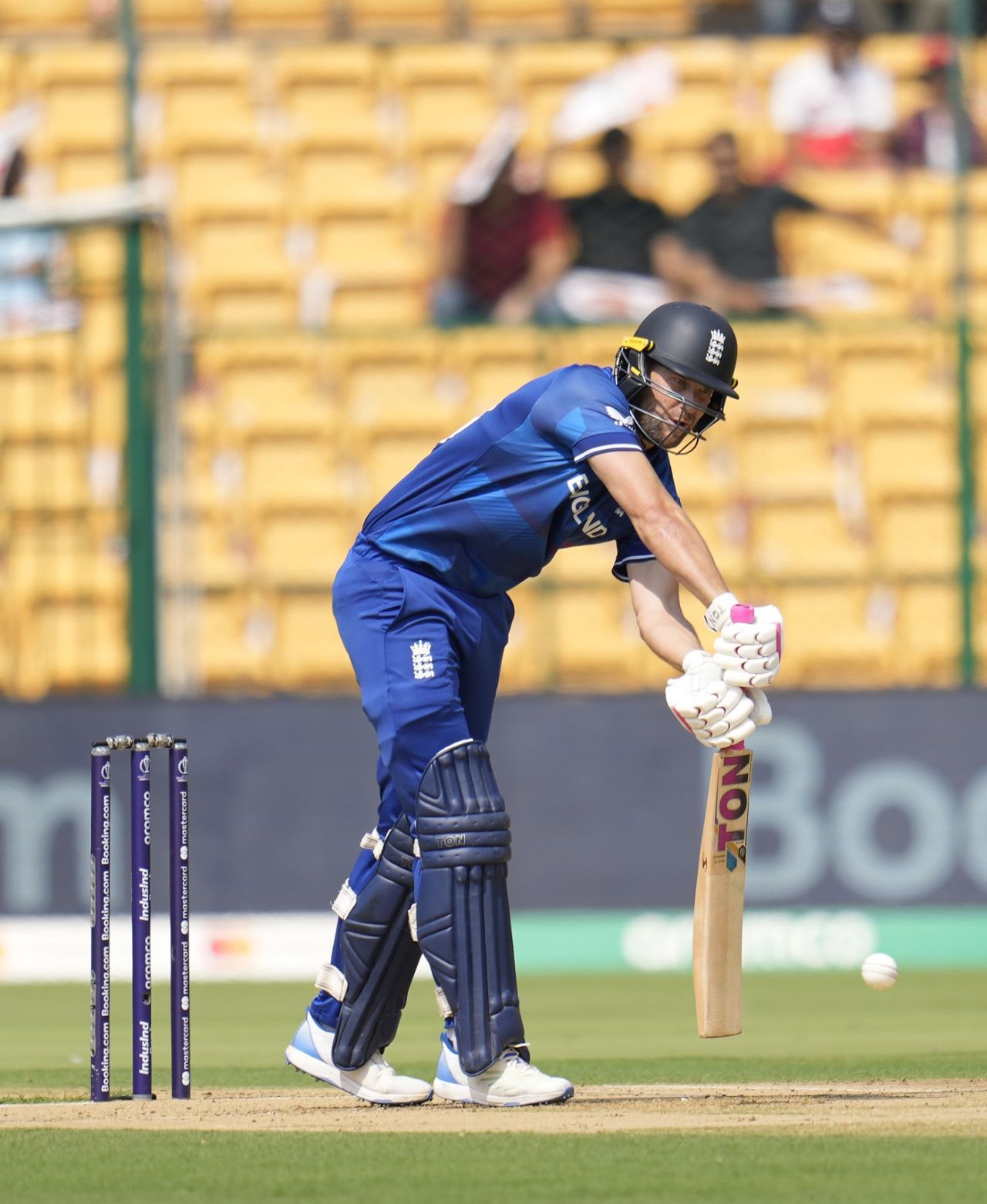 Dawid Malan struck three fours early in his innings, England vs Sri Lanka, Men's ODI World Cup 2023, Bengaluru, October 26, 2023
