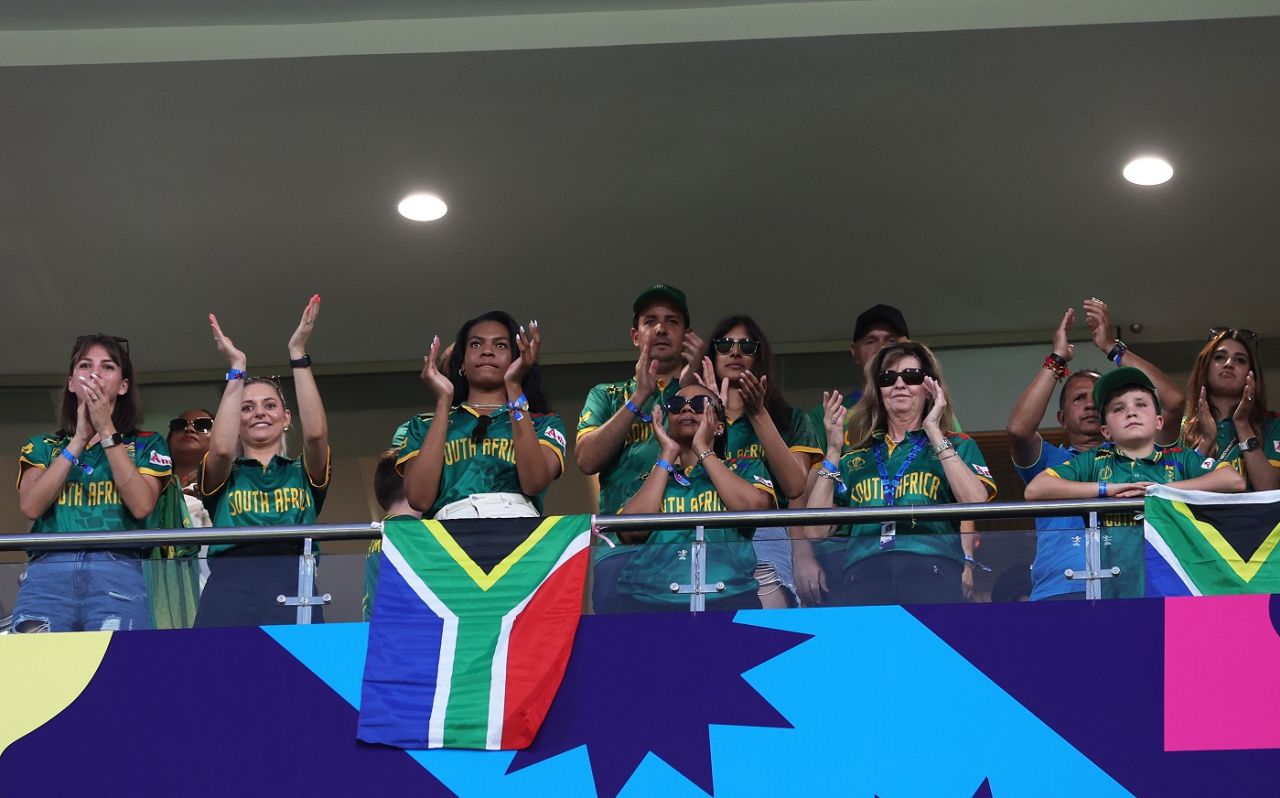 The South Africa fans had plenty to cheer about, Pakistan vs South Africa, World Cup, Chennai, October 27, 2023