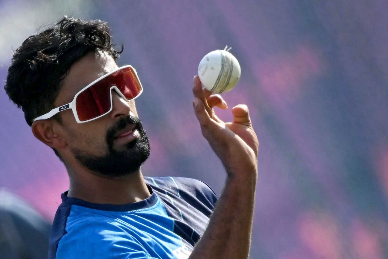 Ish Sodhi works on his flicker, Australia vs New Zealand, Men's ODI World Cup, Dharamsala, October 28, 2023