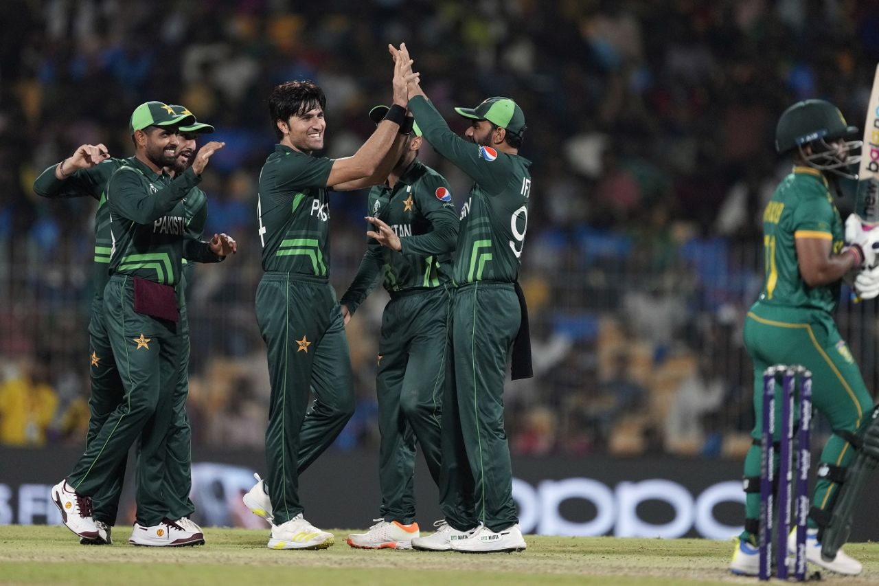 Mohammad Wasim sent Temba Bavuma back, Pakistan vs South Africa, World Cup, Chennai, October 27, 2023