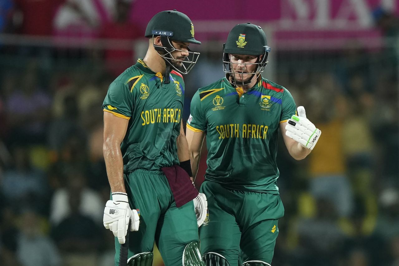 David Miller and Aiden Markram put on 70 off 69 balls, Pakistan vs South Africa, World Cup, Chennai, October 27, 2023