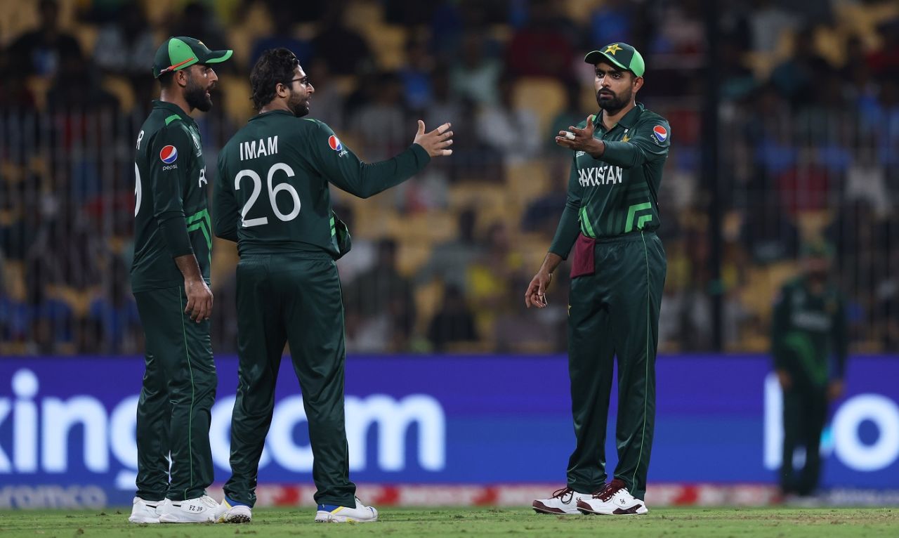 Babar Azam and Imam-ul-Haq led some late discussions, Pakistan vs South Africa, World Cup, Chennai, October 27, 2023