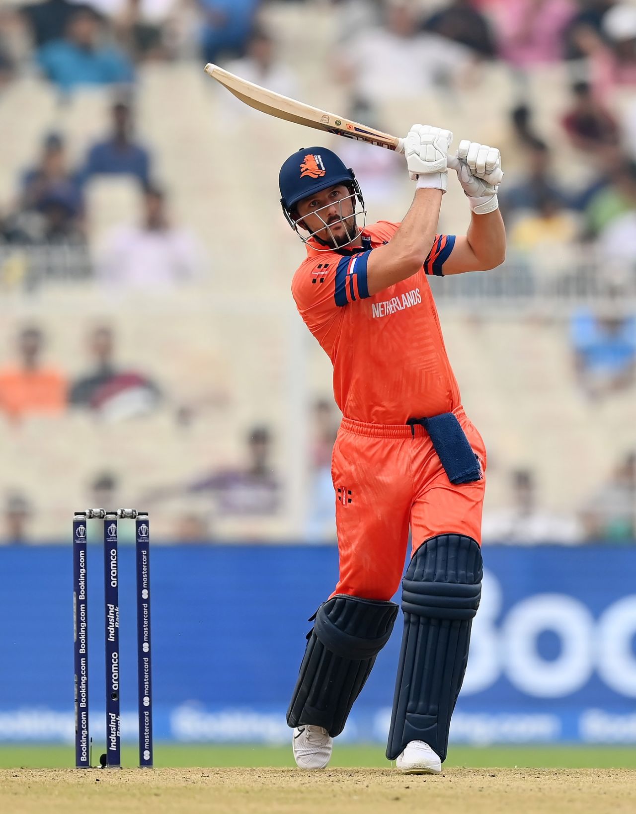 Wesley Barresi attacked his way after Netherlands lost two early wickets, Bangladesh vs Netherlands, Men's World Cup 2023, Kolkata, October 28, 2023