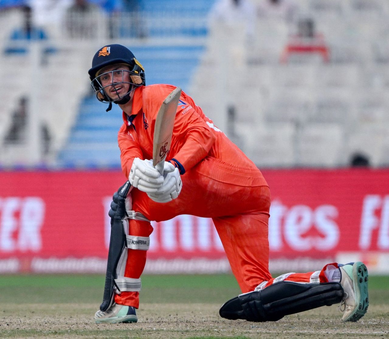 Scott Edwards bided his time against spin, Bangladesh vs Netherlands, Men's World Cup 2023, Kolkata, October 28, 2023
