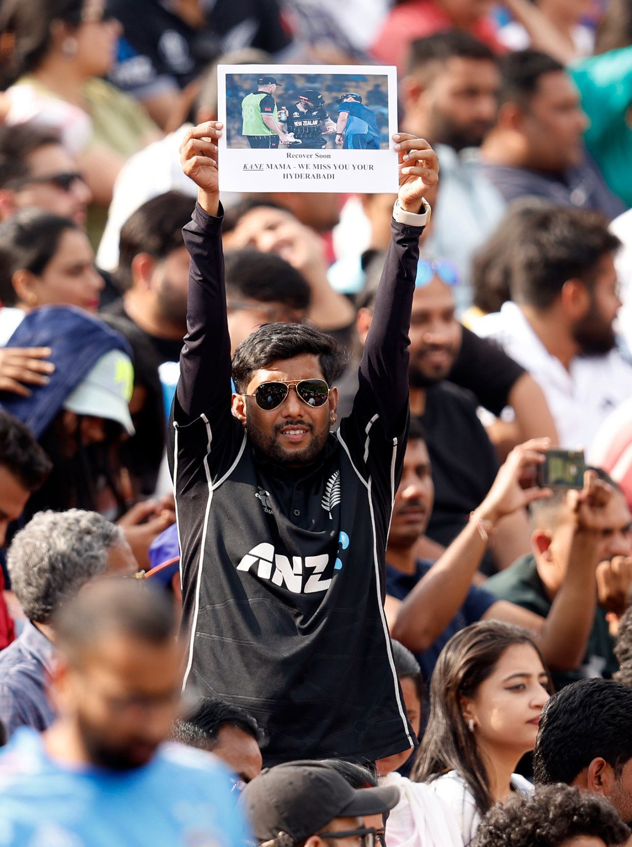 A Kane Williamson fan has his say, Australia vs New Zealand, World Cup, Dharamsala, October 28, 2023