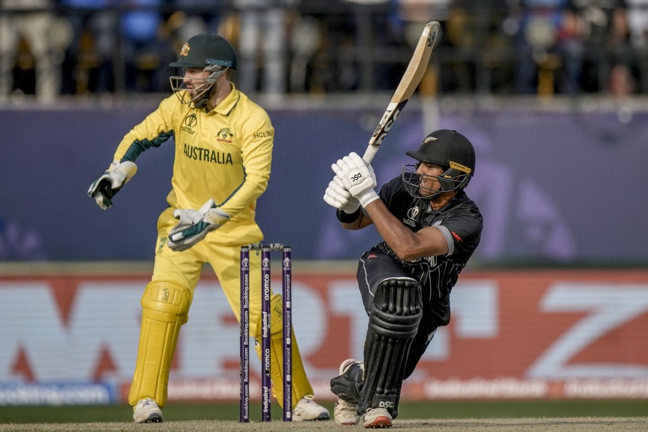 Rachin Ravindra rebuilt New Zealand's chase, Australia vs New Zealand, World Cup 2023, Dharamsala, October 28, 2023