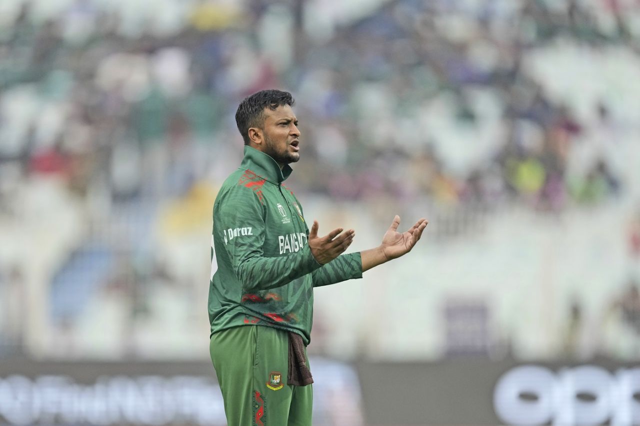 Shakib Al Hasan wasn't pleased with everything, Bangladesh vs Netherlands, World Cup, Kolkata, October 28, 2023