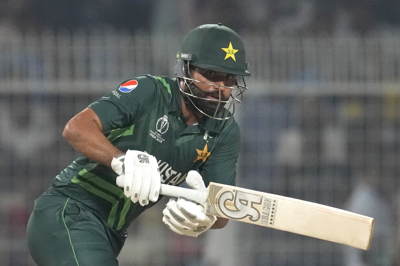 Fakhar Zaman returned to the Pakistan XI in place of Imam-ul-Haq, Bangladesh vs Pakistan, Men's ODI World Cup, Kolkata, October 31, 2023