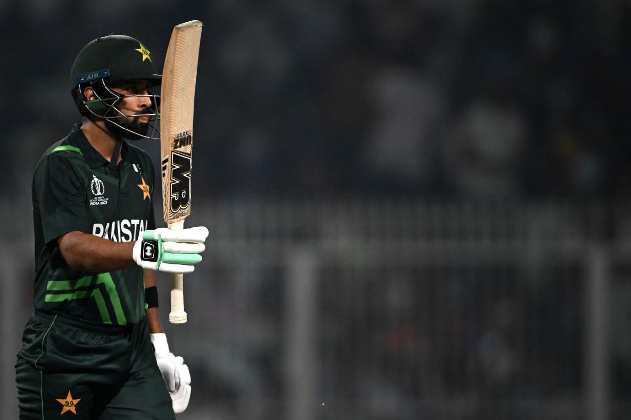 Abdullah Shafique finished on 68 in 69 balls, Bangladesh vs Pakistan, Men's ODI World Cup, October 31, 2023