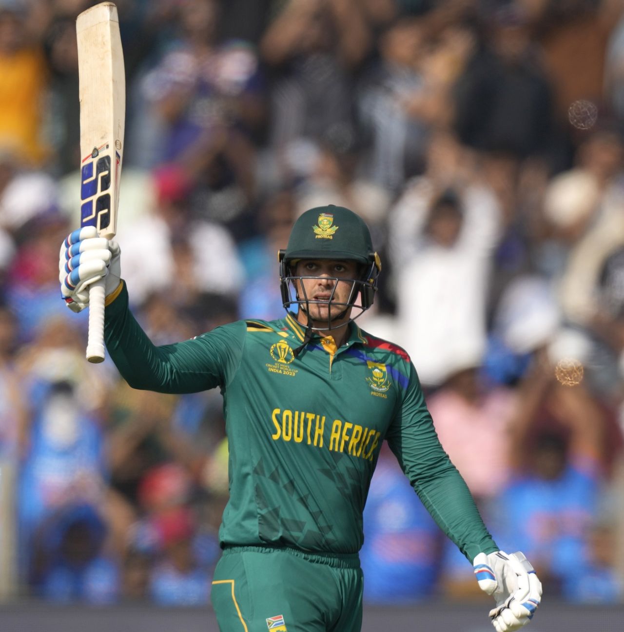 Quinton de Kock crossed fifty against this World Cup, New Zealand vs South Africa, ICC Men's World Cup 2023, Pune, November 1, 2023