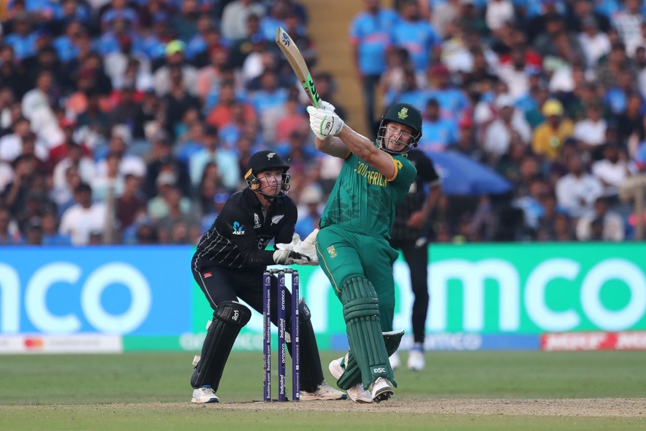 David Miller provided the final-overs impetus, New Zealand vs South Africa, ICC Men's World Cup 2023, Pune, November 1, 2023