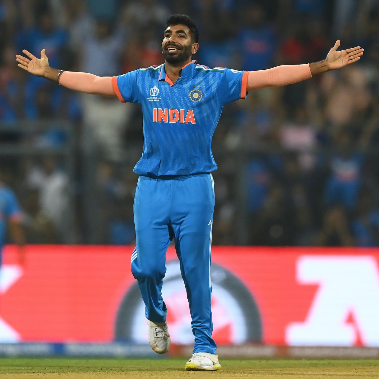 Jasprit Bumrah needed just one ball to find his line and length, India vs Sri Lanka, Men's ODI World Cup, Mumbai, November 2, 2023