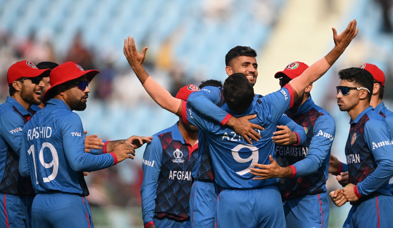 Azmat Omarzai's direct hit cut Max O'Dowd's innings short, Afghanistan vs Netherlands, World Cup, Lucknow, November 3, 2023