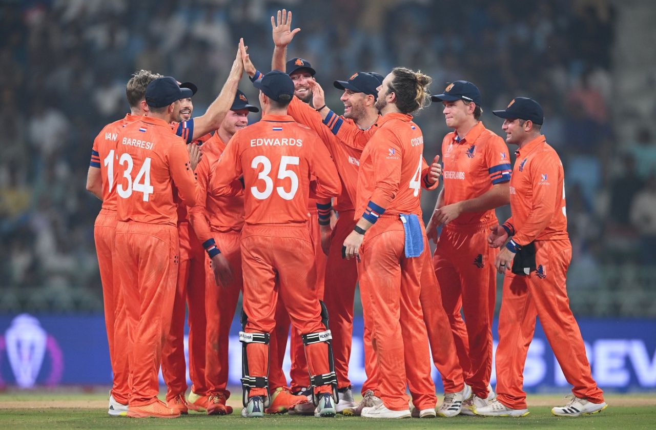 Netherlands struck twice early in the chase, Afghanistan vs Netherlands, ICC Men's World Cup 2023, Lucknow, November 3, 2023