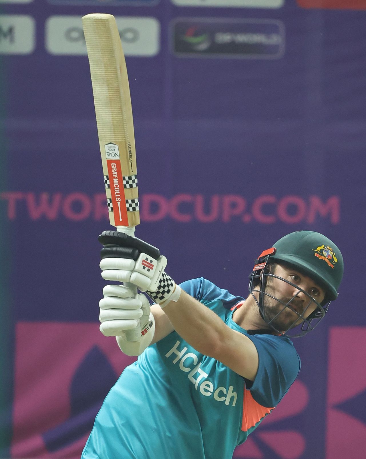 Travis Head has a hit on the eve of the game against England, ICC Men's World Cup, Ahmedabad, November 3, 2023