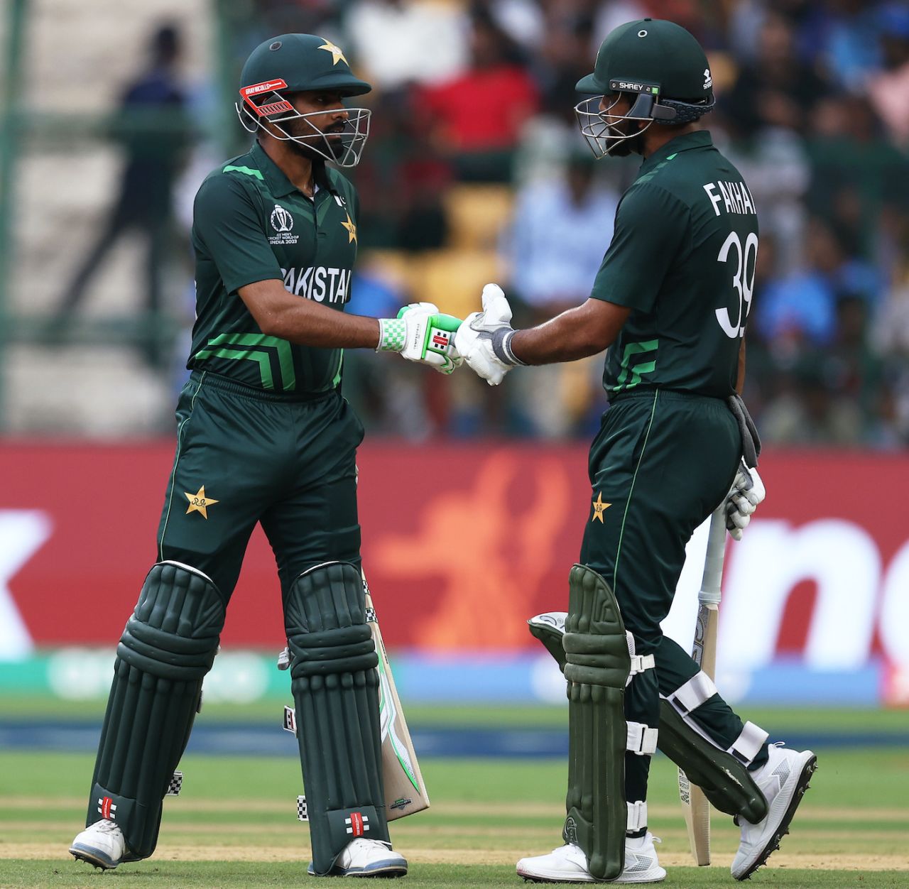 Babar Azam and Fakhar Zaman put up a big second-wicket stand, New Zealand vs Pakistan, ODI World Cup, Bengaluru, November 4, 2023