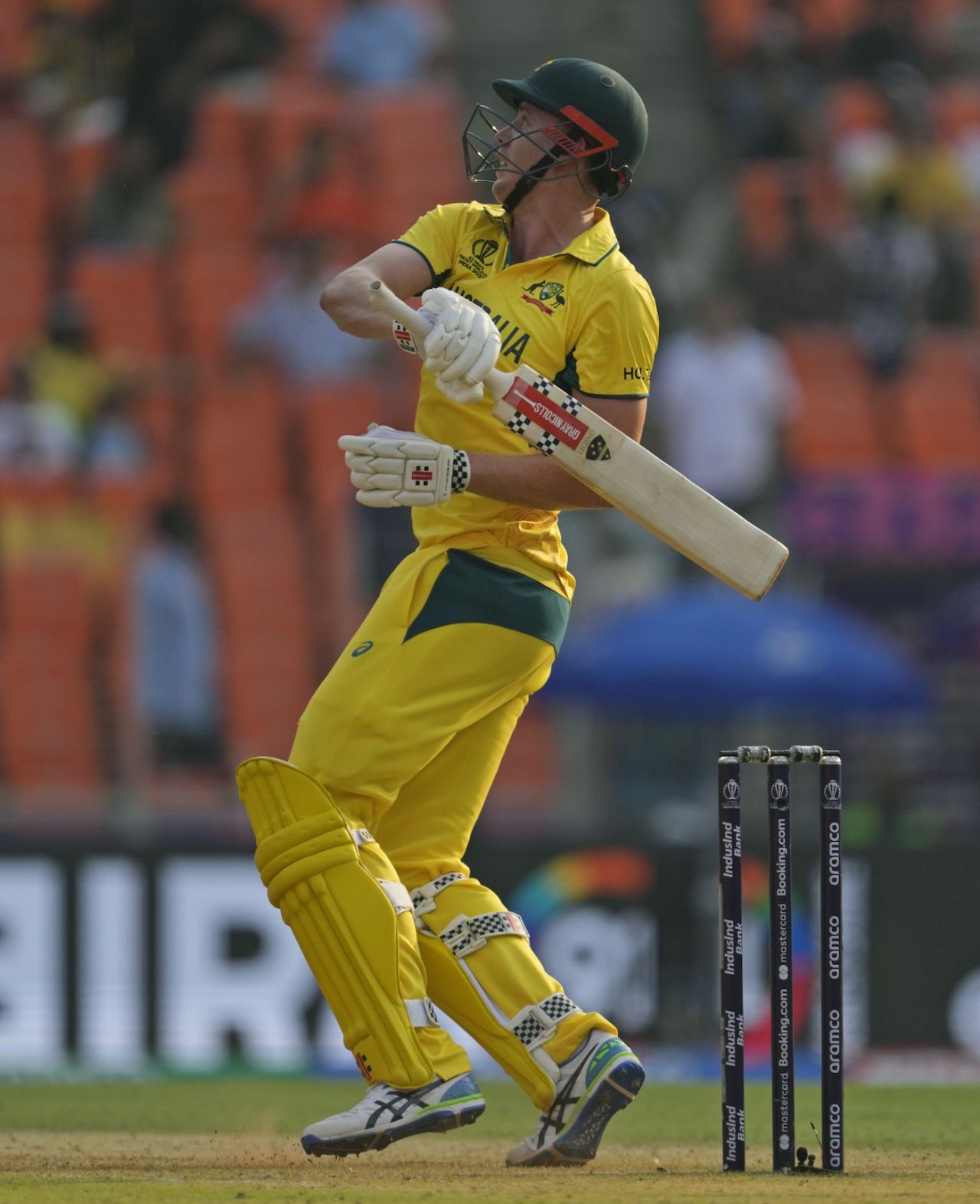 Cameron Green took charge of the innings after Marnus Labuschagne's fall, Australia vs England, World Cup, Ahmedabad, November 4, 2023