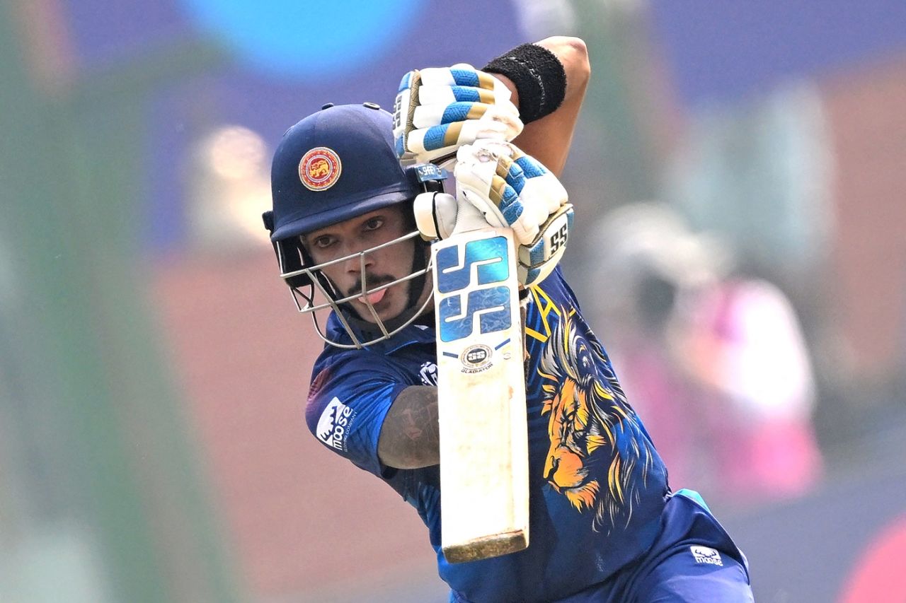 Pathum Nissanka was positive in his approach even as Sri Lanka as wicket early, Bangladesh vs Sri Lanka, Men's ODI World Cup, November 6, 2023