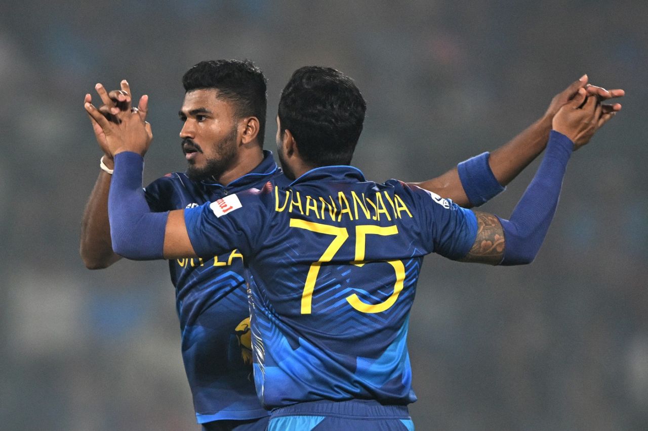 Dilshan Madushanka gave Sri Lanka the first breakthrough, Bangladesh vs Sri Lanka, Men's ODI World Cup, November 6, 2023