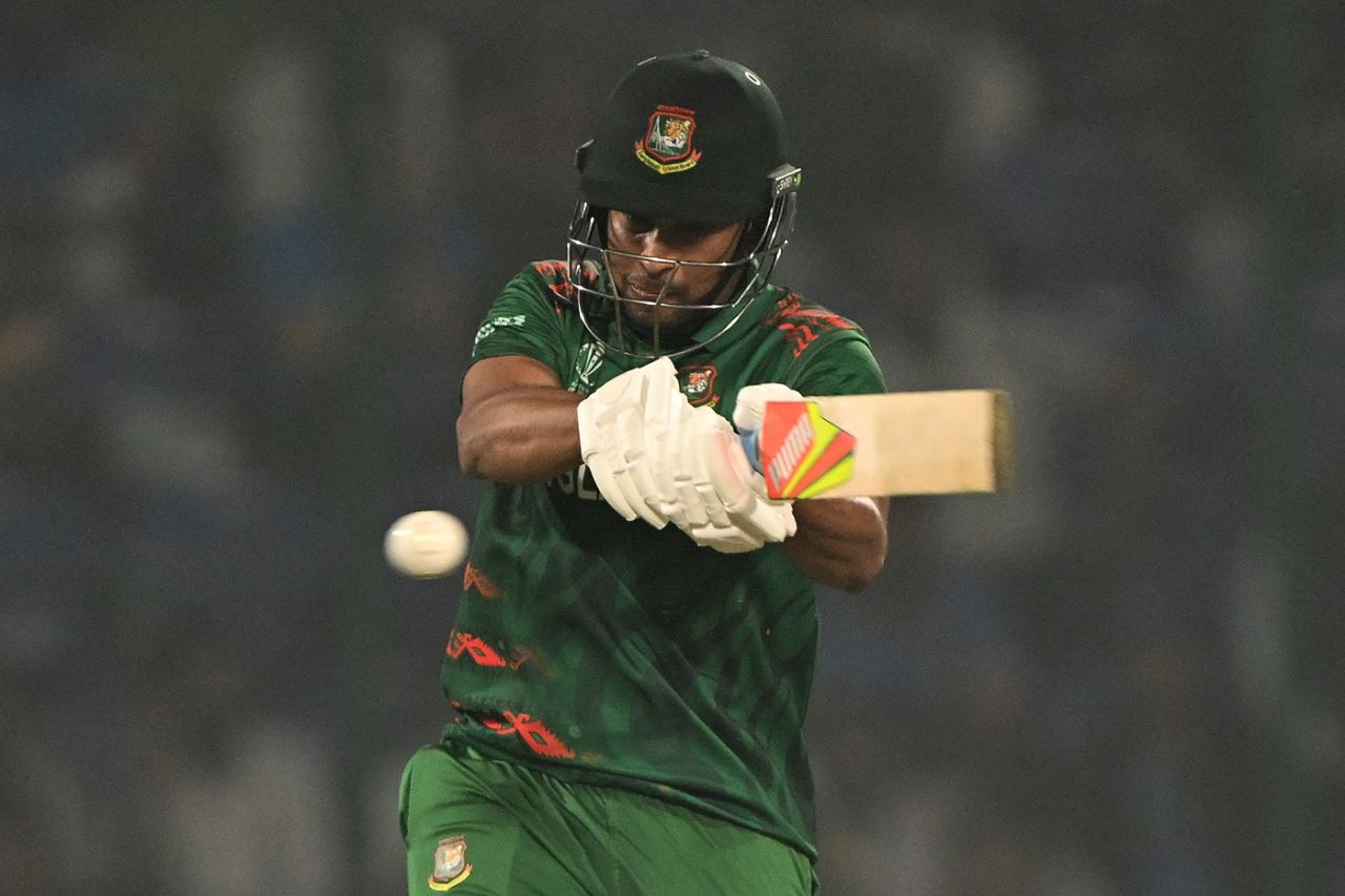 Shakib Al Hasan pulls one away, Bangladesh vs Sri Lanka, Men's ODI World Cup, November 6, 2023