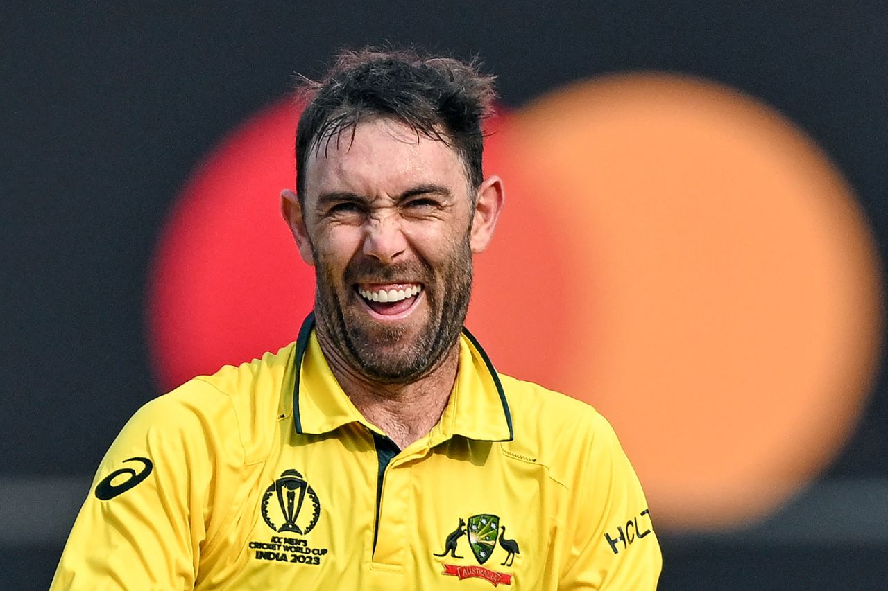 Glenn Maxwell finds reason to laugh (a lot), Afghanistan vs Australia, World Cup 2023, Mumbai, November 7, 2023