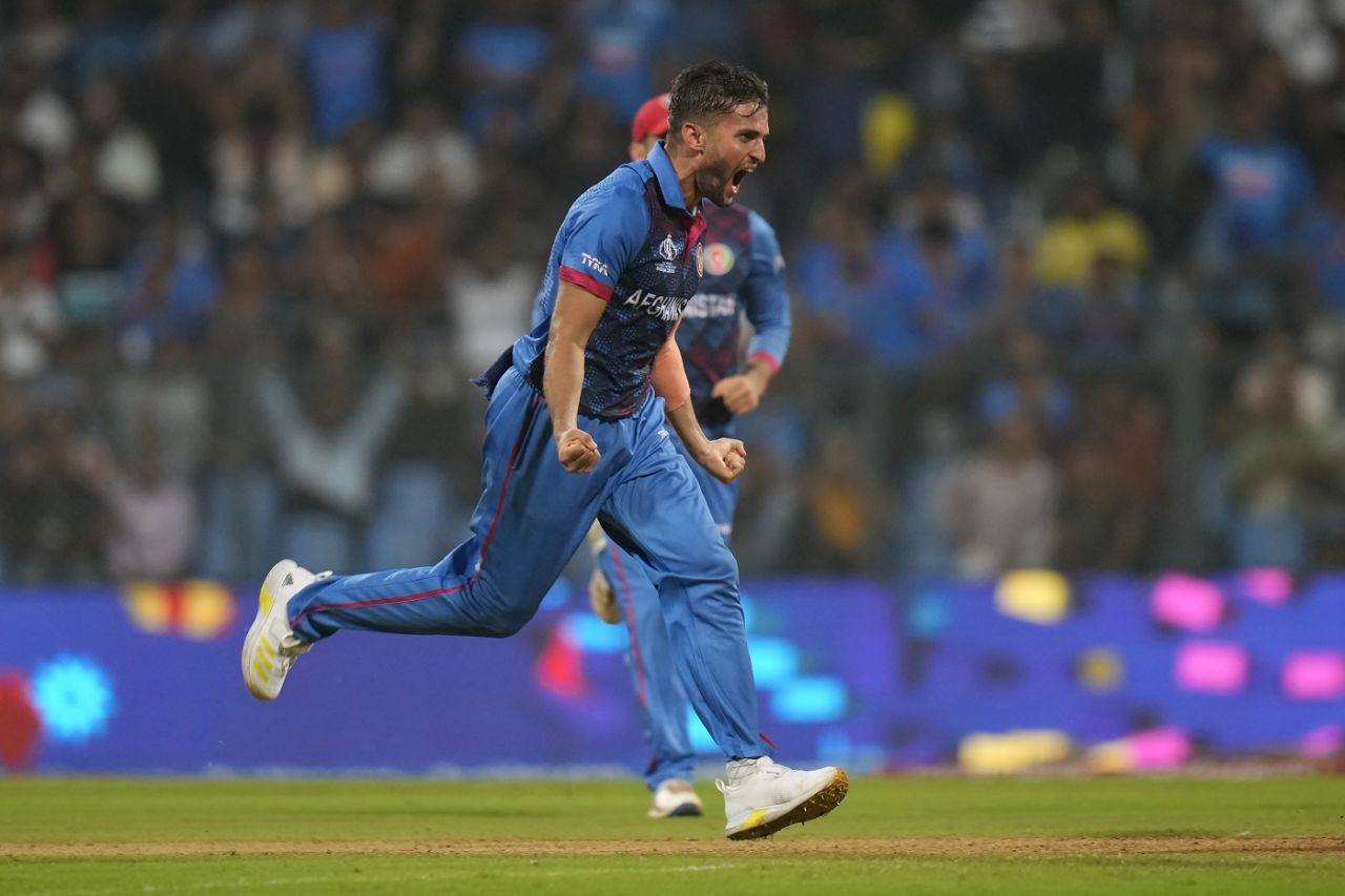 Azmatullah Omarzai took two wickets in one over, World Cup 2023, Mumbai, November 7, 2023