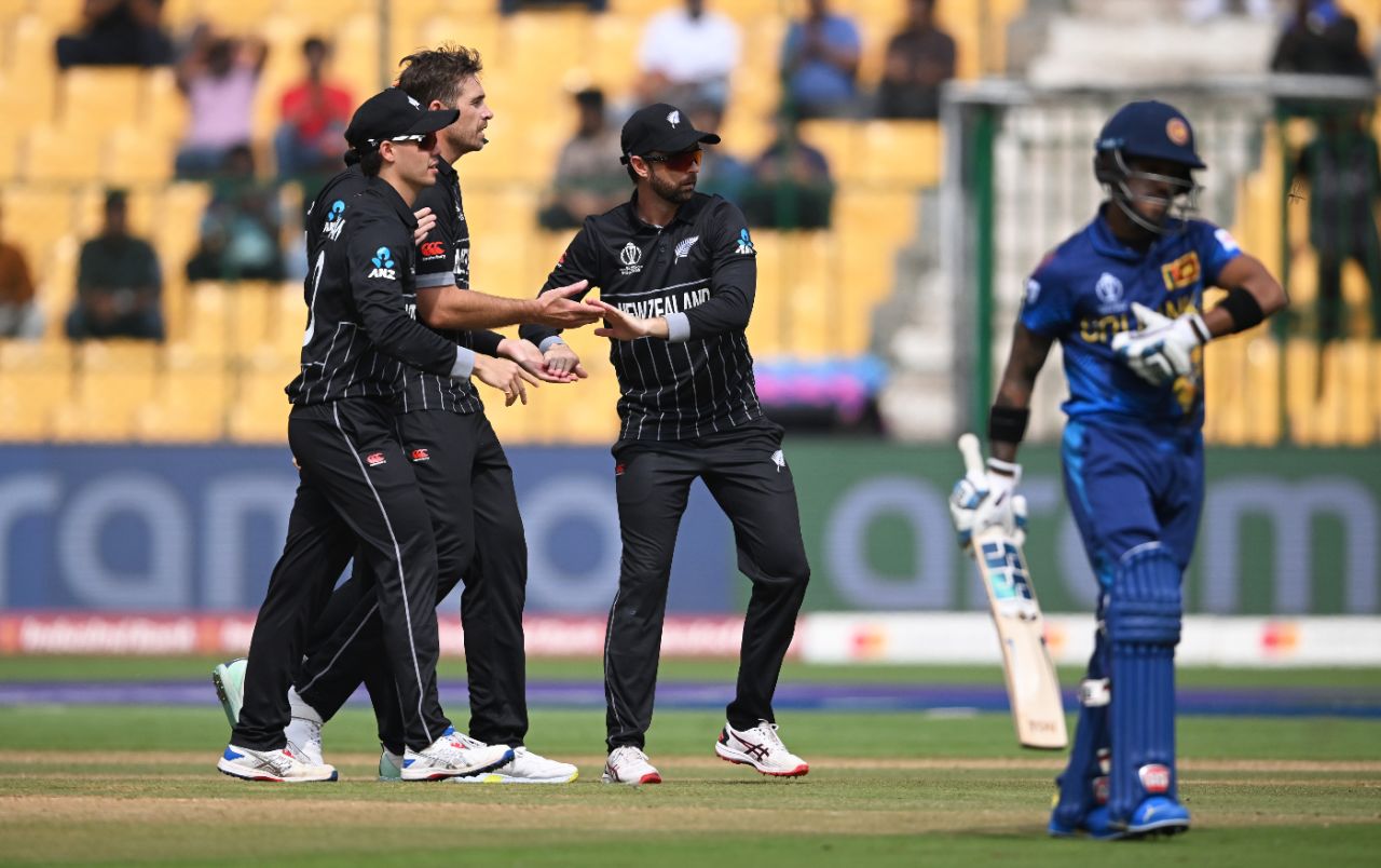 Tim Southee had Pathum Nissanka nicking off, New Zealand vs Sri Lanka, World Cup 2023, Bengaluru, November 9, 2023