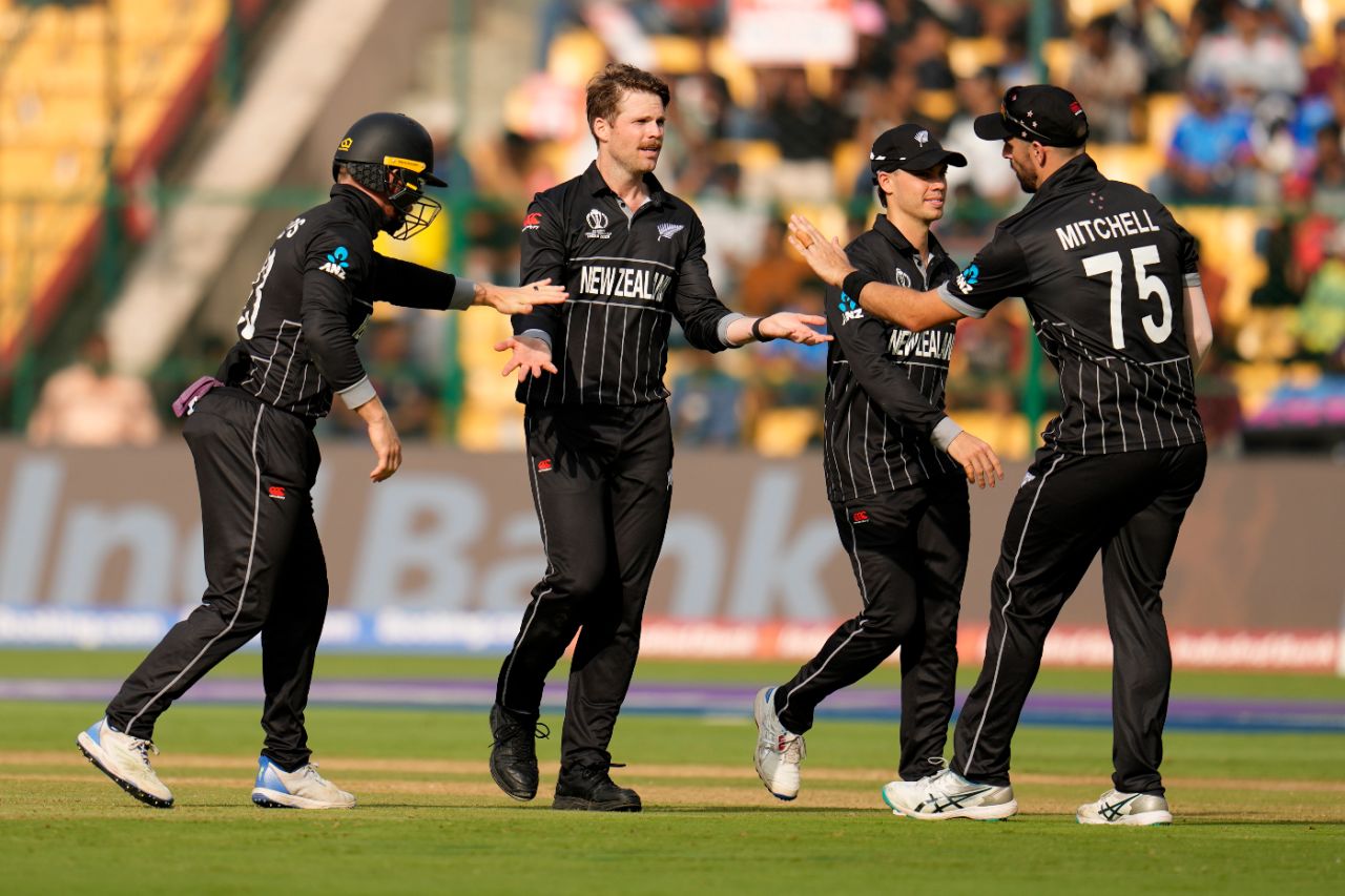 Lockie Ferguson returned figures of 10-2-35-2, New Zealand vs Sri Lanka, World Cup 2023, Bengaluru, November 9, 2023