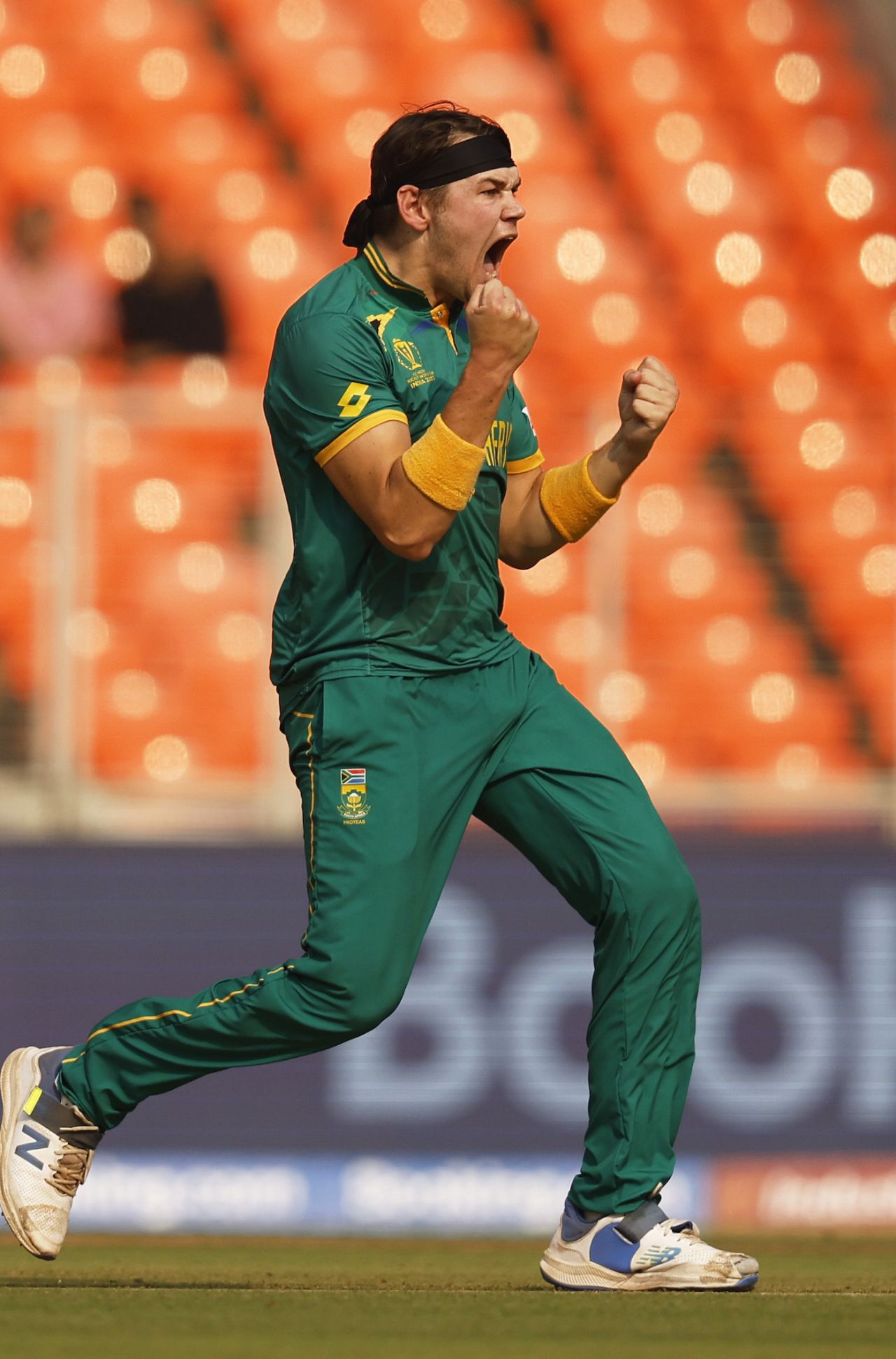 Gerald Coetzee got rid of the in-form Ibrahim Zadran, Afghanistan vs South Africa, World Cup, Ahmedabad, November 10, 2023