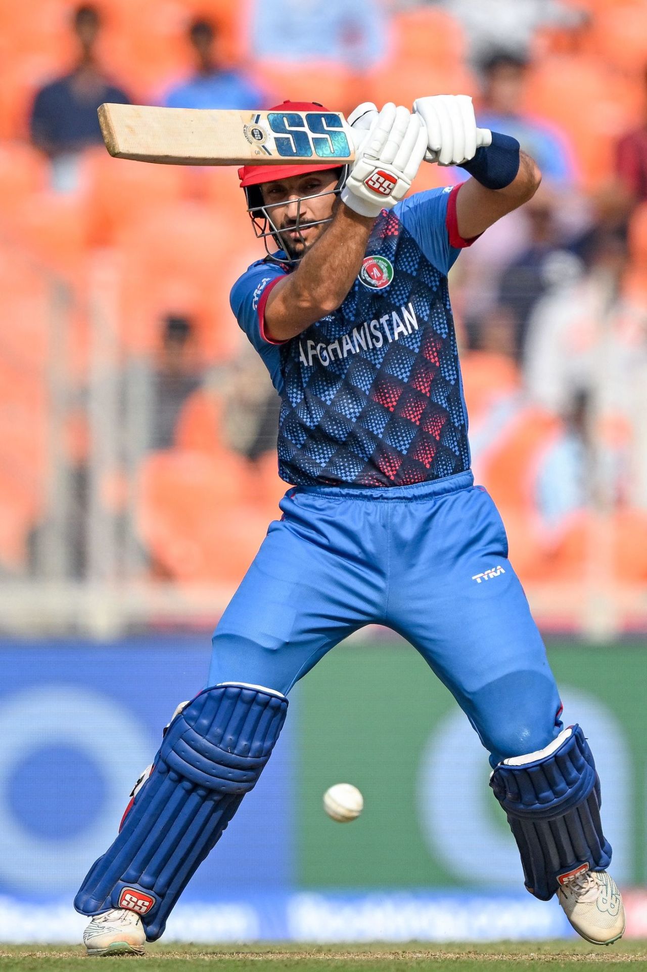 Rahmat Shah had another repair job on his hands, Afghanistan vs South Africa, World Cup, Ahmedabad, November 10, 2023