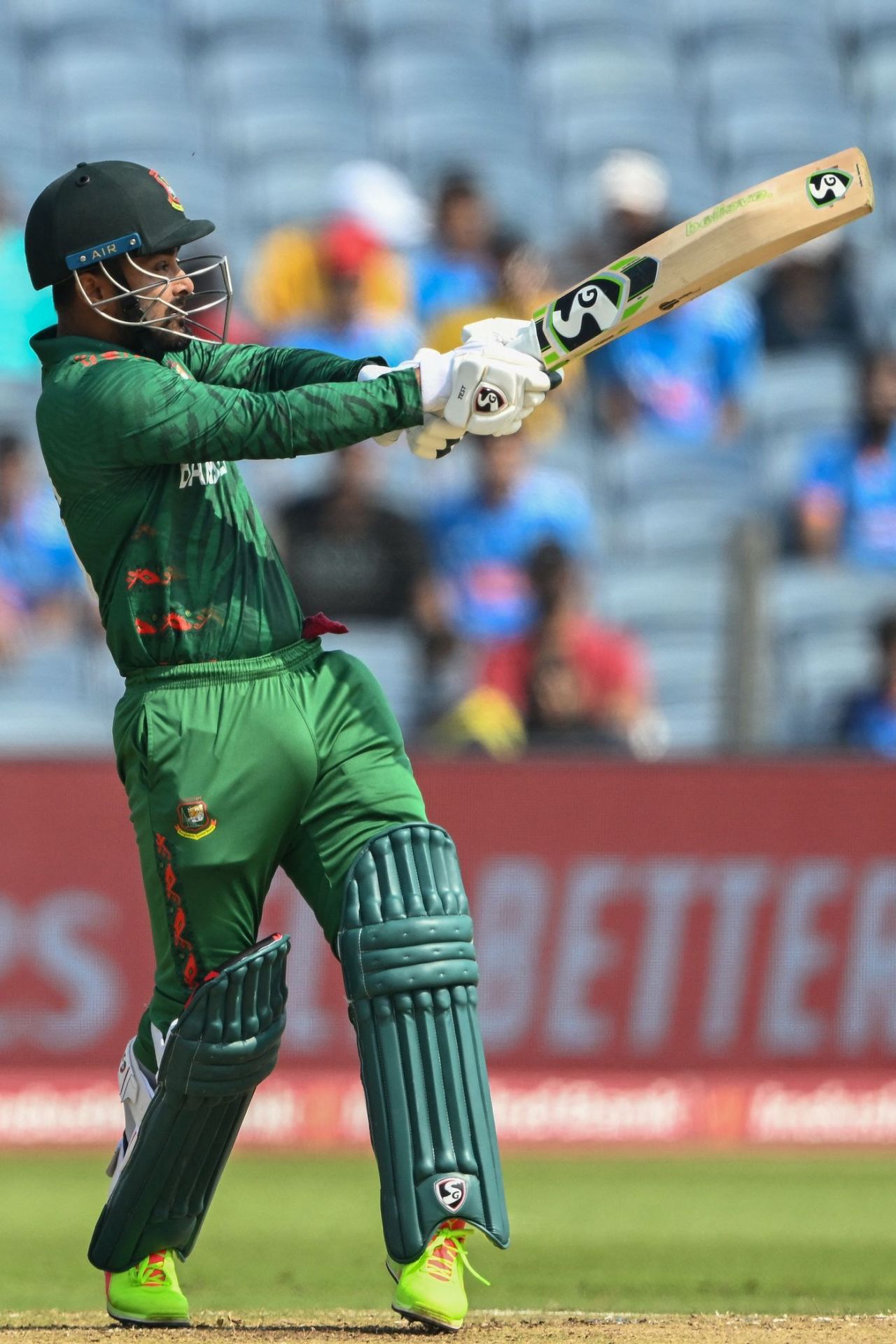 Litton Das brought out his shots after a cautious start, Australia vs Bangladesh, World Cup, Pune, November 11, 2023