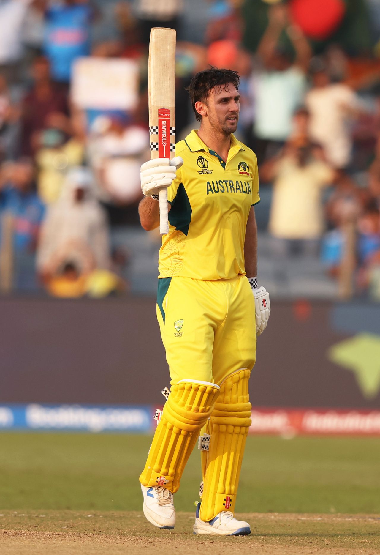 Mitchell Marsh scored his second World Cup hundred, Australia vs Bangladesh, Men's ODI World Cup, Pune, November 11, 2023