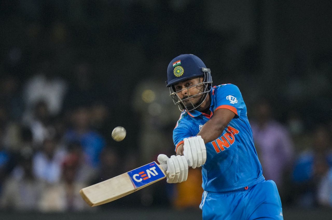 Shreyas Iyer's late sixes helped India cross 400, India vs Netherlands, Men's ODI World Cup, Bengaluru, November 12, 2023
