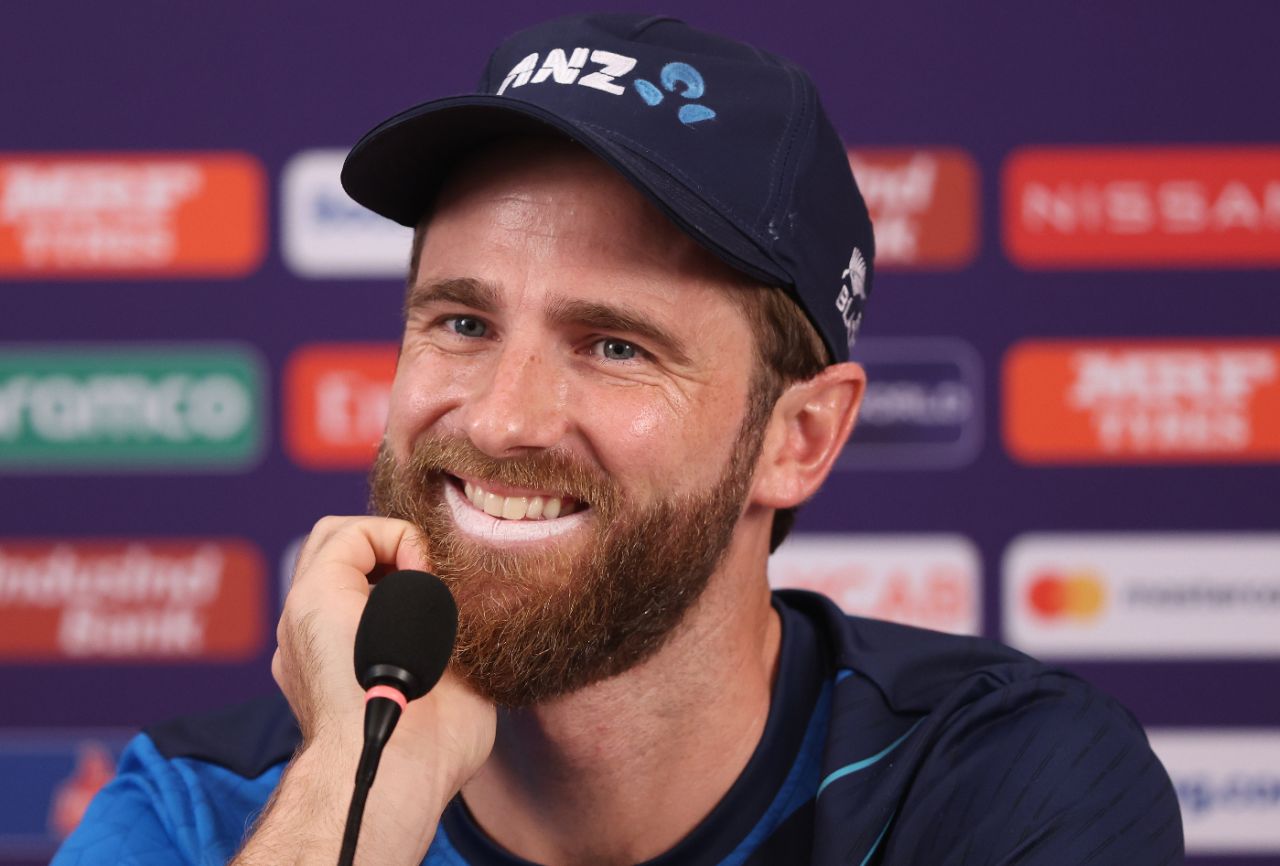 Kane Williamson was his usual composed self at the press briefing ahead of New Zealand's World Cup semi-final, India vs New Zealand, World Cup 2023, 1st semi-final, November 14, 2023
