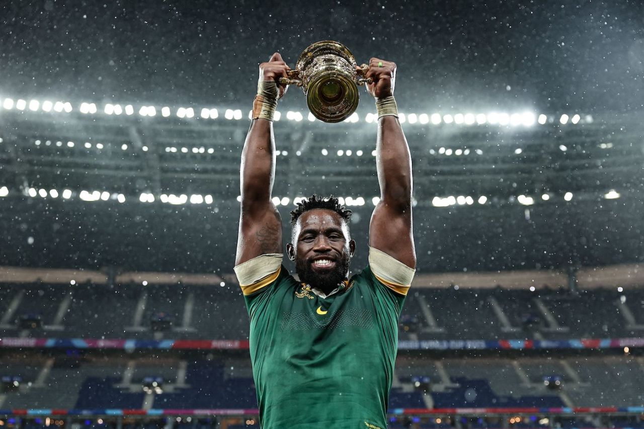Siya Kolisi captained the Springboks to a consecutive Rugby World Cup wins, October 28, 2023