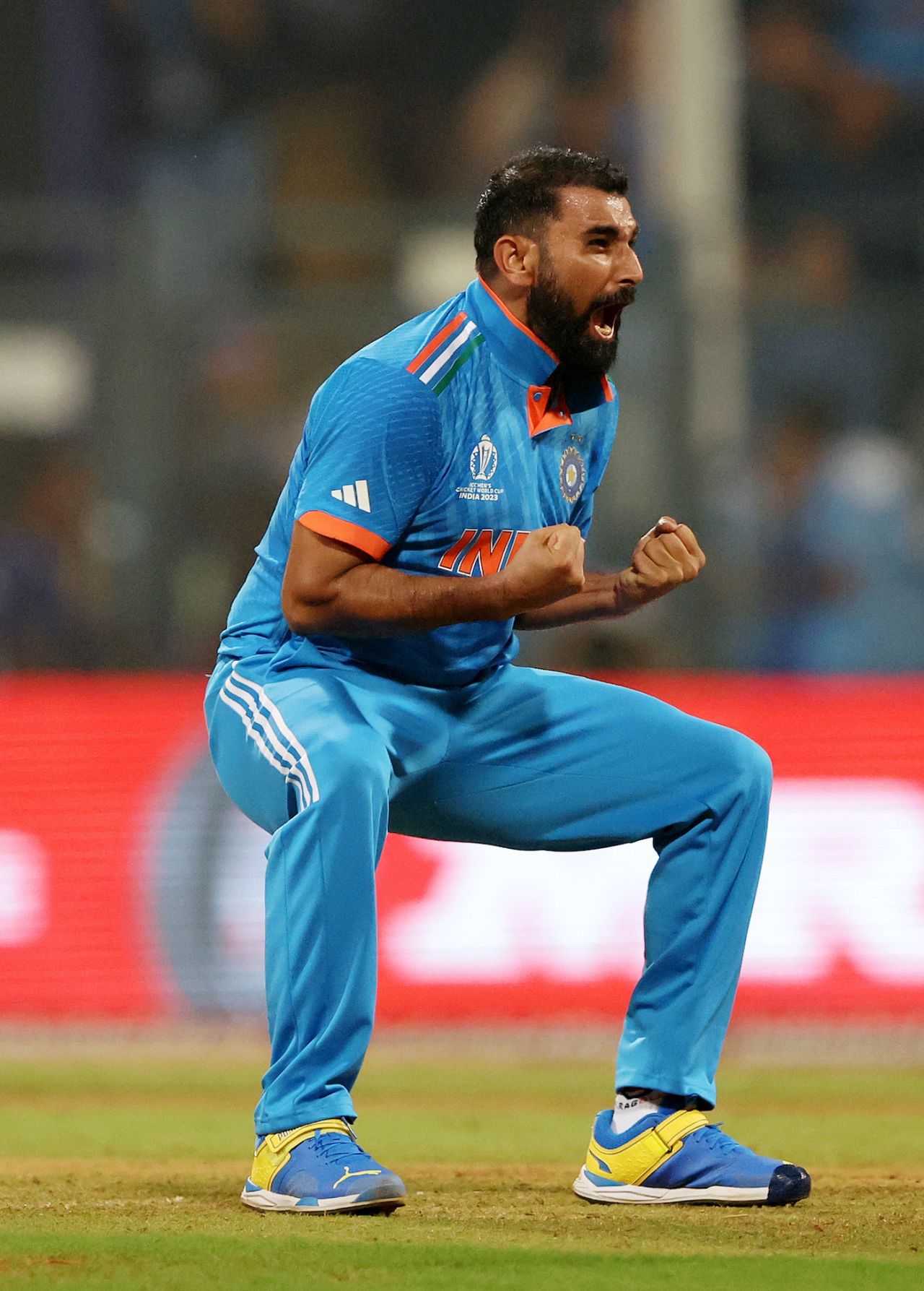 Mohammed Shami came in roaring in the chase, India vs New Zealand, ICC Men's World Cup 2023, 1st semi-final, Mumbai, November 15, 2023