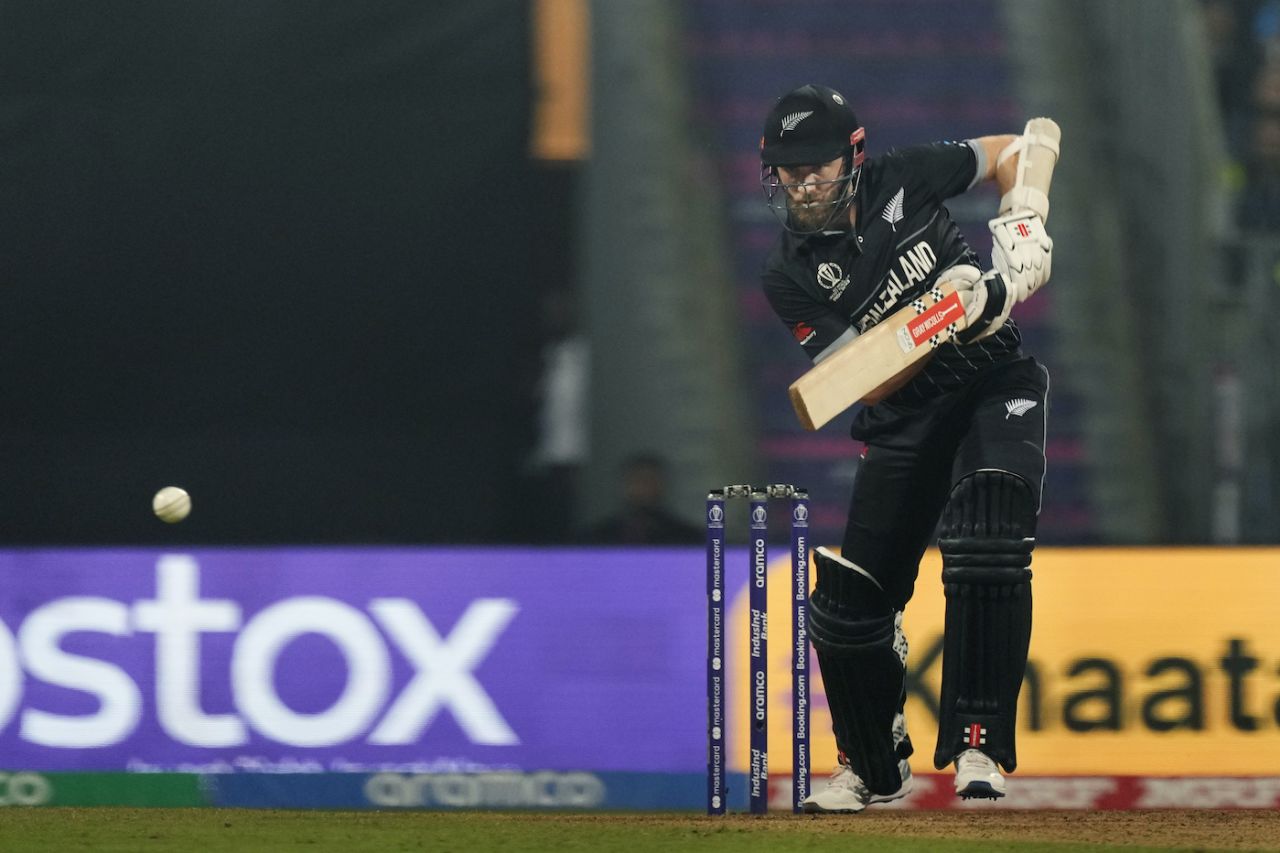 Kane Williamson was cautious at the start, India vs New Zealand, ICC Men's World Cup 2023, 1st semi-final, Mumbai, November 15, 2023