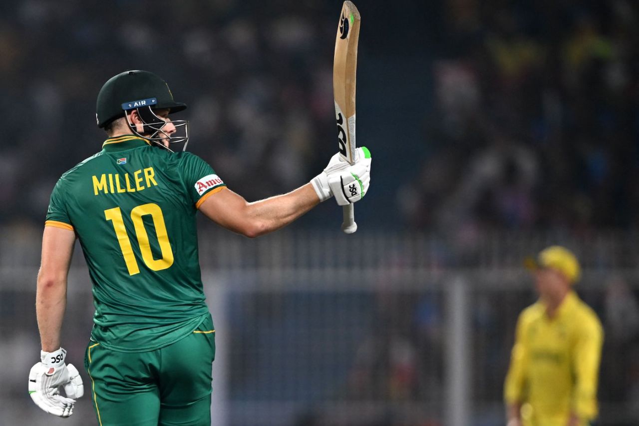 David Miller absorbed a lot of pressure in his knock, Australia vs South Africa, Men's ODI World Cup, 2nd semi-final, Kolkata, November 16, 2023