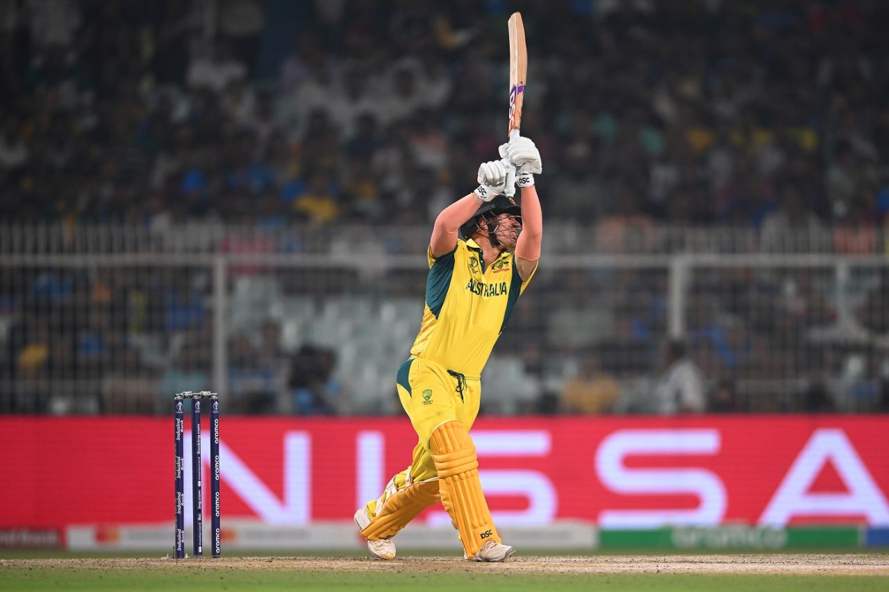 David Warner goes on the attack, Australia vs South Africa, Men's ODI World Cup, 2nd semi-final, Kolkata, November 16, 2023