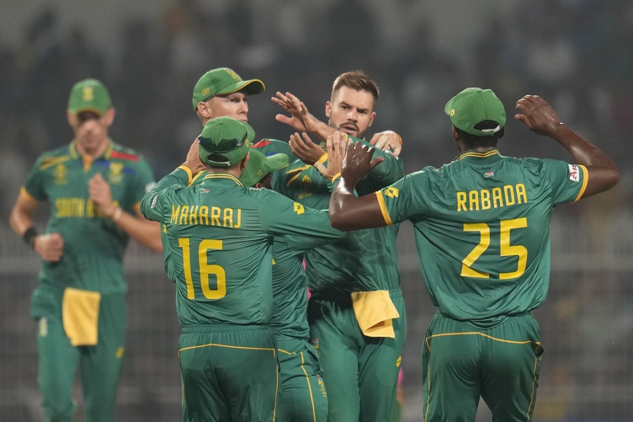Aiden Markram struck first ball, Australia vs South Africa, Men's ODI World Cup, 2nd semi-final, Kolkata, November 16, 2023