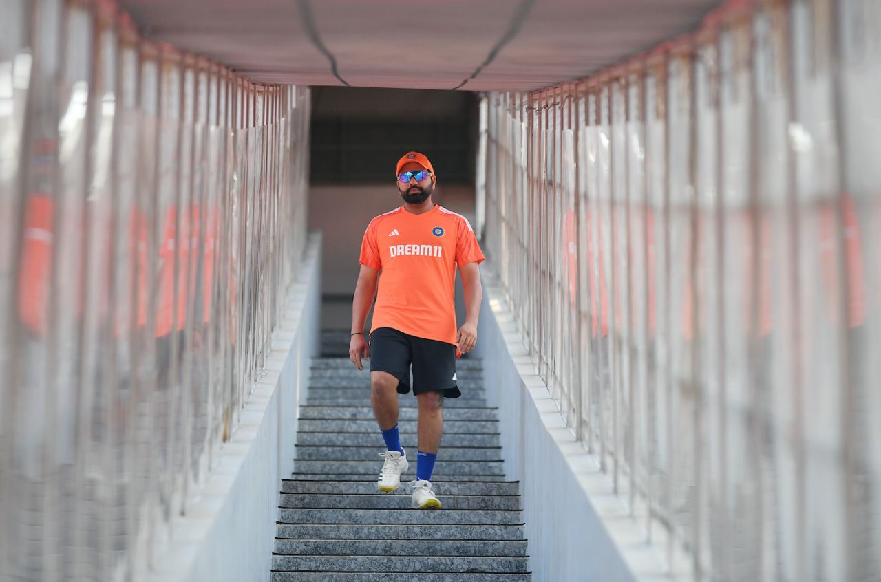 Rohit Sharma is one step away from helping India clinch their third ODI World Cup title, Ahmedabad, November 17, 2023