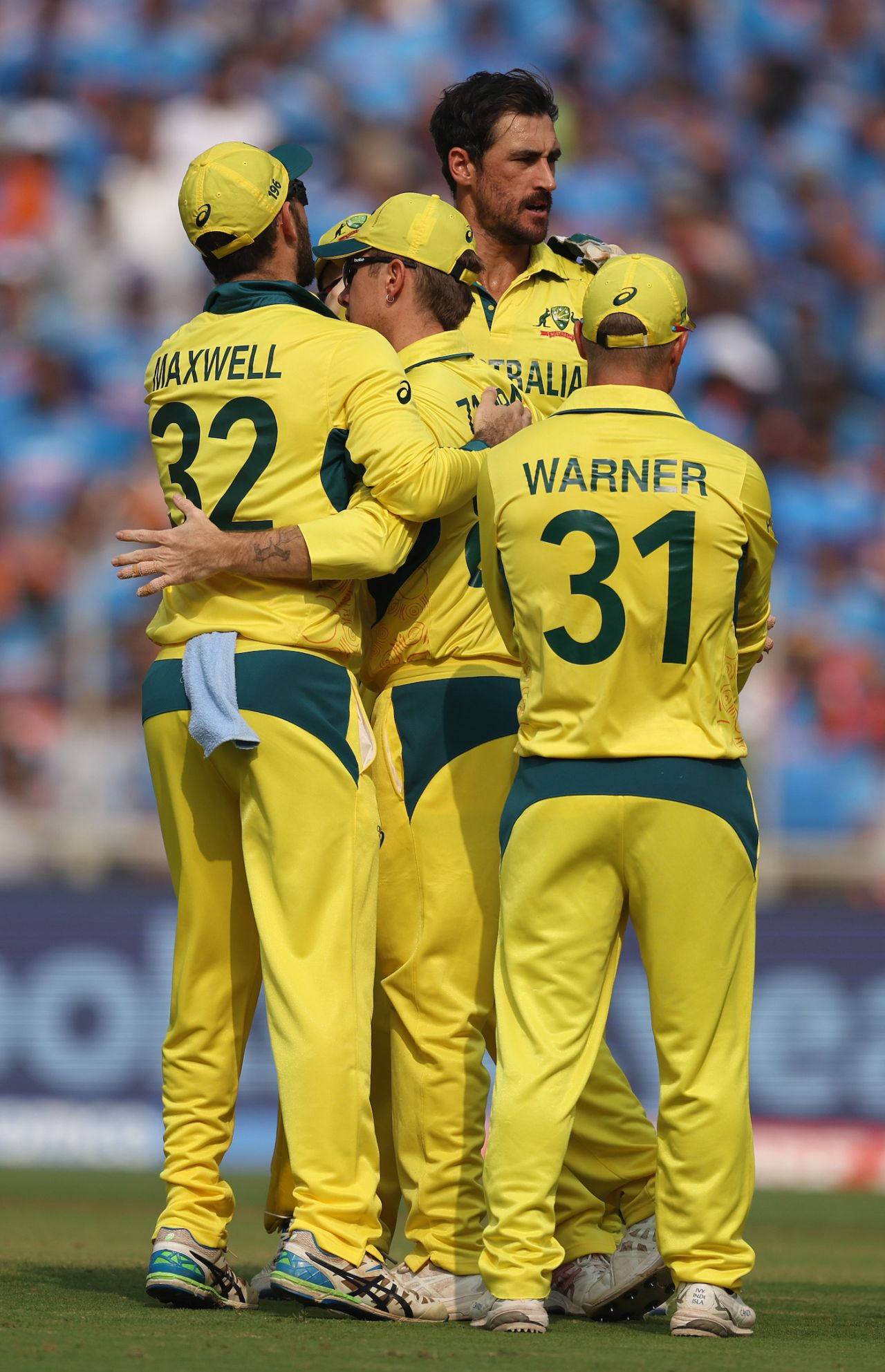 Mitchell Starc picked up Australia's first wicket of the day, India vs Australia, World Cup final, Ahmedabad, November 19, 2023