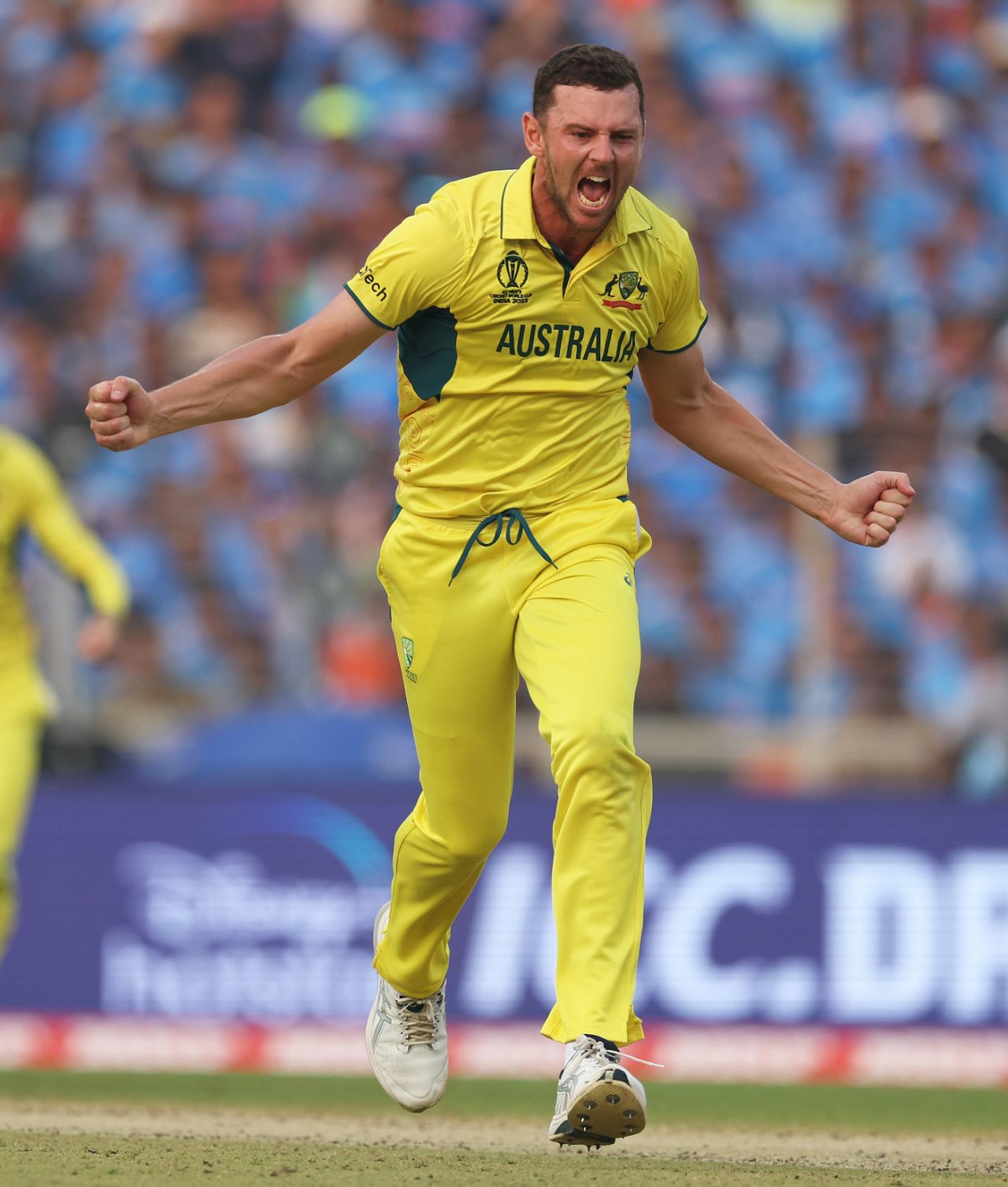 Josh Hazlewood's reverse swing got the better of Ravindra Jadeja, India vs Australia, World Cup final, Ahmedabad, November 19, 2023