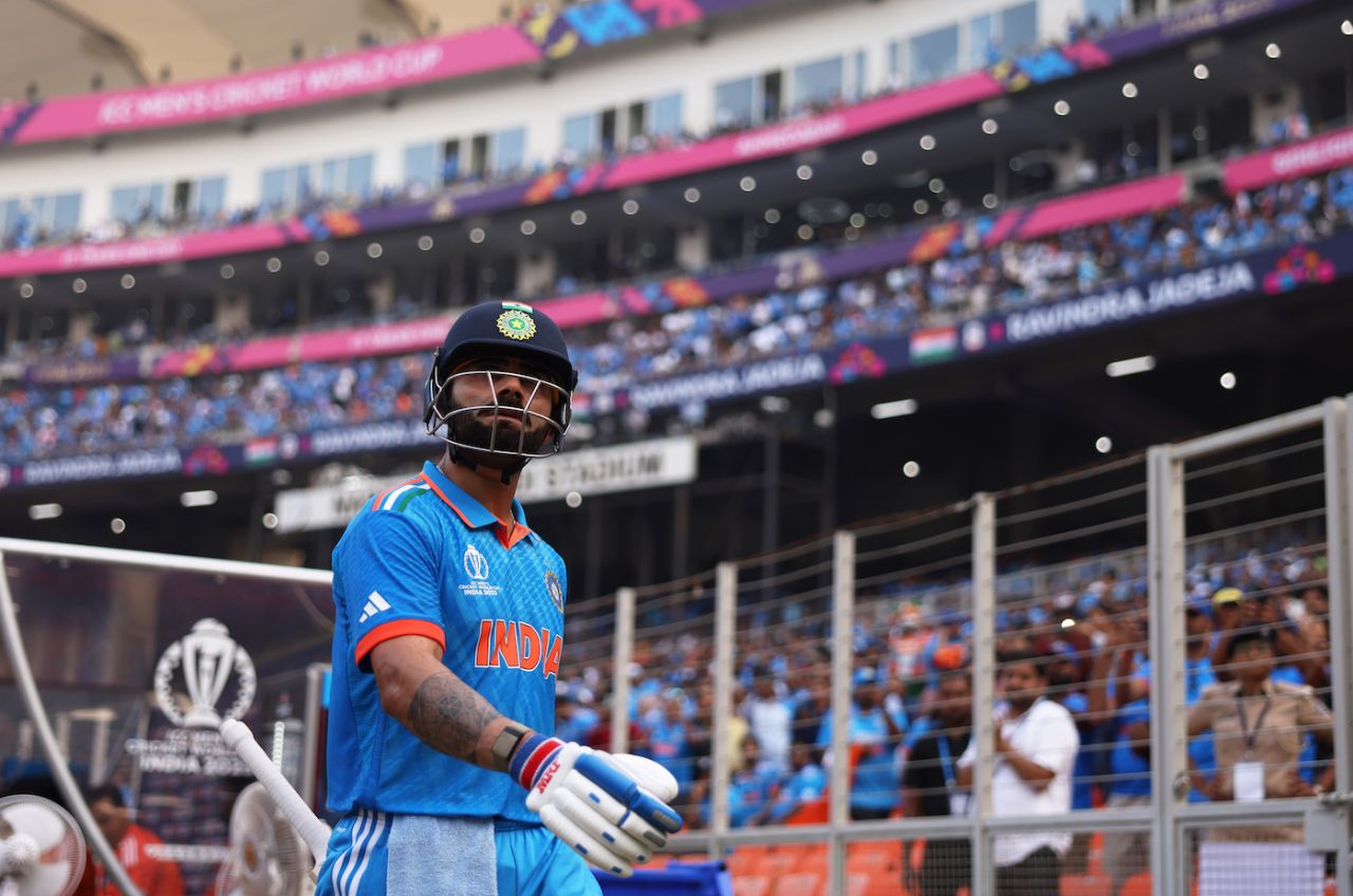 Virat Kohli finished the tournament with 765 runs, India vs Australia, Men's ODI World Cup final, Ahmedabad, November 19, 2023