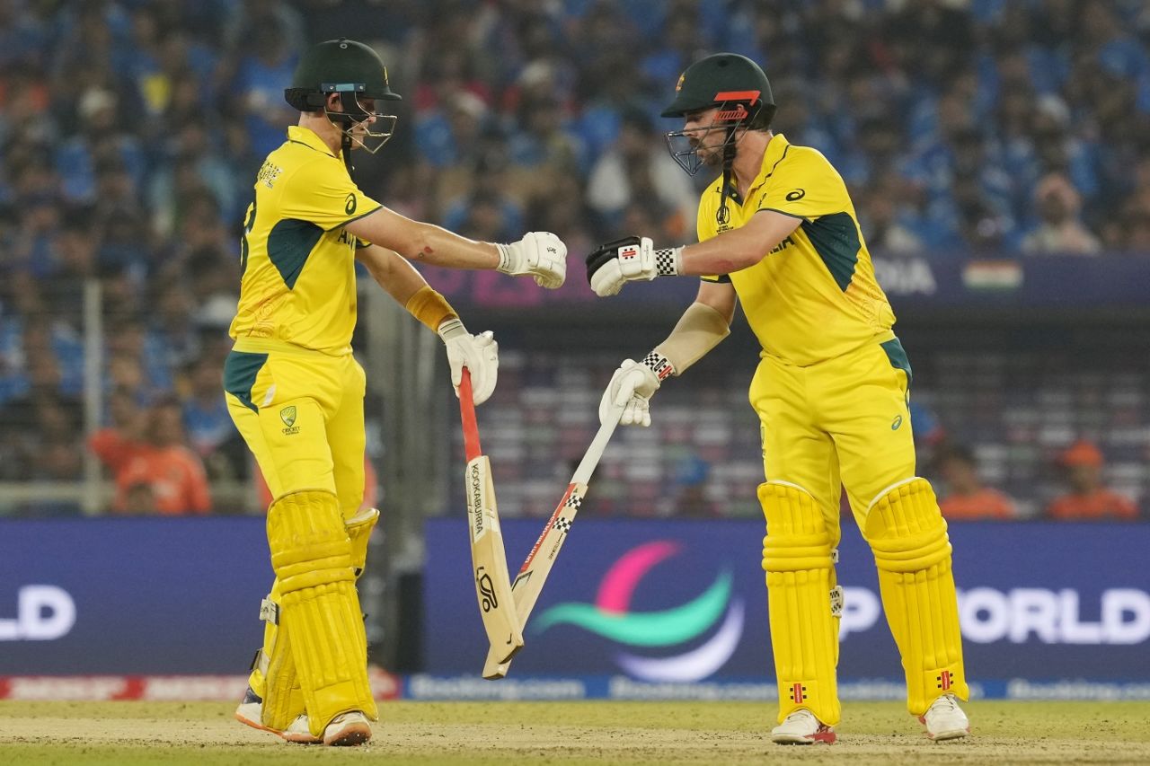 Marnus Labuschagne and Travis Head had a century stand, India vs Australia, Men's ODI World Cup final, Ahmedabad, November 19, 2023