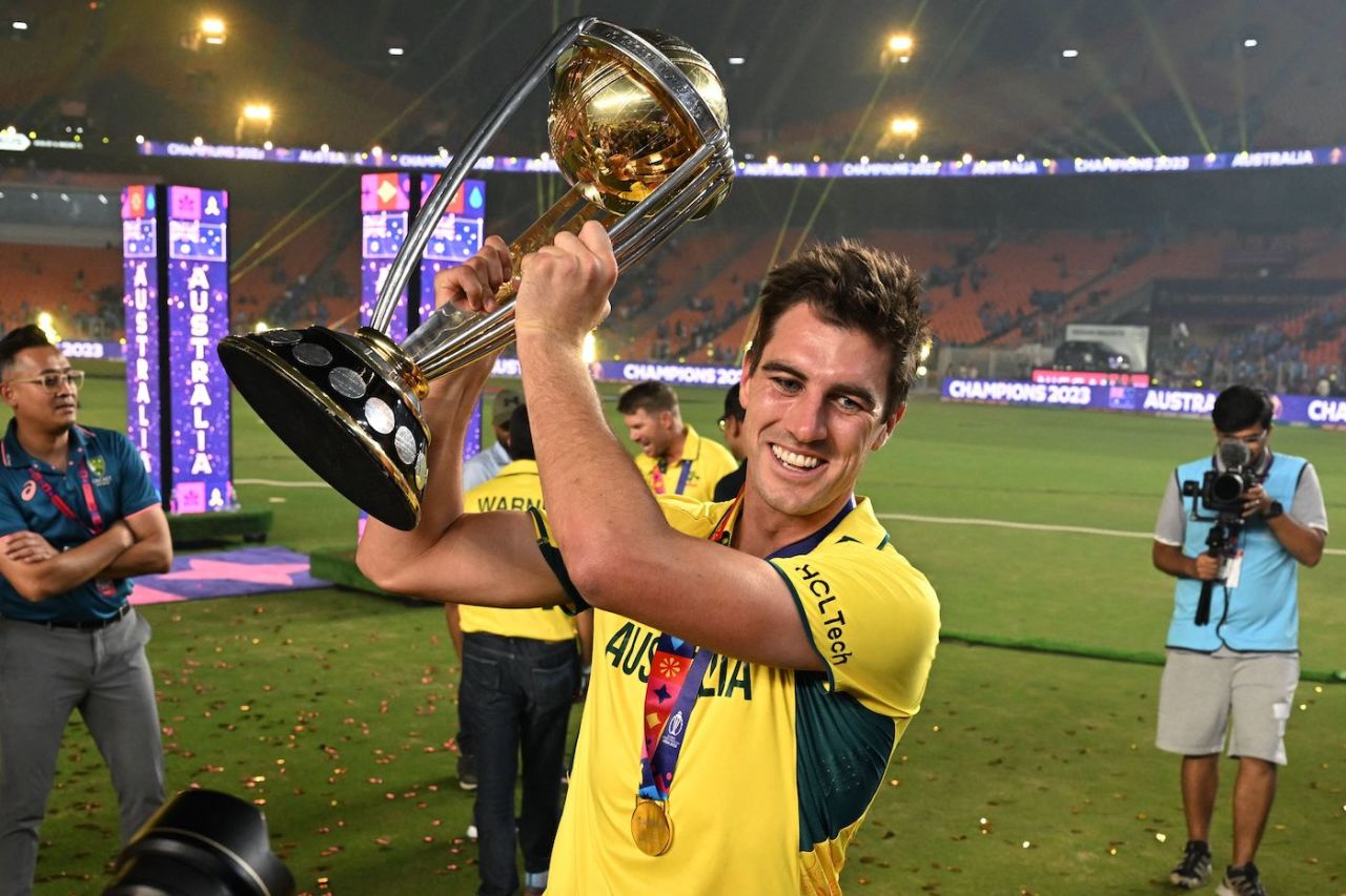 Pat Cummins joins the list of Australia's World Cup-winning captains, India vs Australia, Men's ODI World Cup final, Ahmedabad, November 19, 2023
