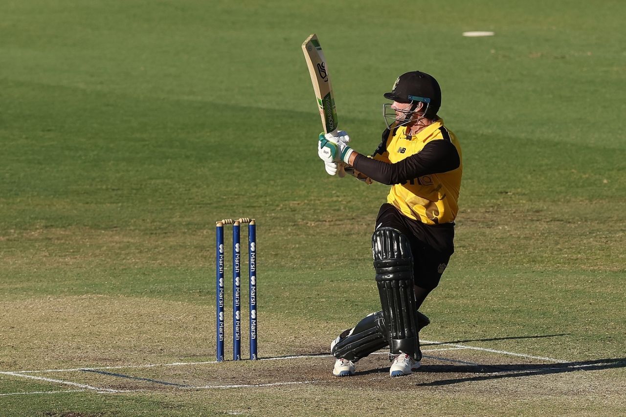 Sam Whiteman steadied Western Australia's innings, Western Australia vs South Australia, Marsh Cup, Perth, November 20, 2023