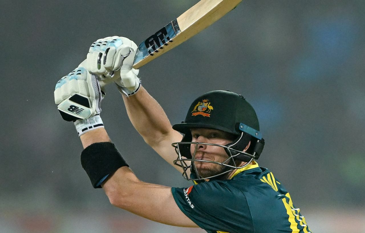 Steven Smith was quick off the blocks, India vs Australia, 1st men's T20I, Visakhapatnam, November 23, 2023