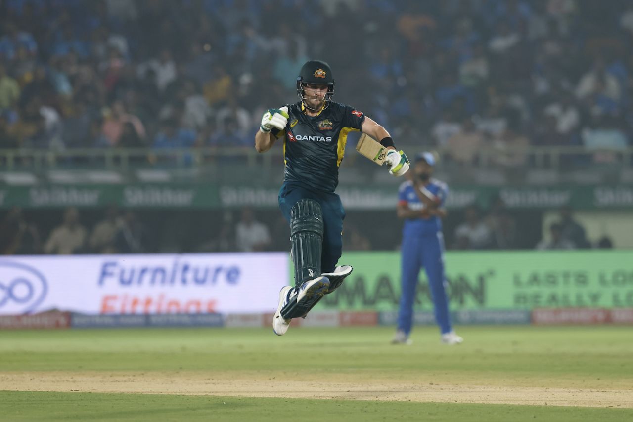 Josh Inglis raced to a belligerent century, India vs Australia, 1st men's T20I, Visakhapatnam, November 23, 2023